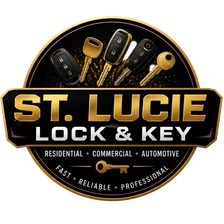 St Lucie Lock and Key logo